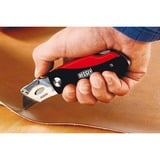 BESSEY DBKPH-SET cúter Negro, Rojo Cuchillo de hoja fija negro/Rojo, 16 cm, 2,8 cm, 180 g