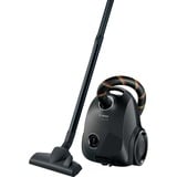 Bosch Serie 2 BGDS2CHAMP aspiradora 3,5 L Aspiradora de tambor Secar 600 W Bolsa para el polvo, Aspiradora de suelo negro, 600 W, Aspiradora de tambor, Secar, Bolsa para el polvo, 3,5 L, Filtro higiénico