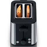 Braun HT101BI-HT1510BK 8 2 rebanada(s) 900 W Negro, Acero inoxidable, Tostadora acero fino/Negro, 2 rebanada(s), Negro, Acero inoxidable, Plástico, Acero inoxidable, 900 W, 193 mm, 316 mm