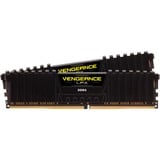 Corsair Vengeance LPX CMK64GX4M2D3600C18 módulo de memoria 64 GB 2 x 32 GB DDR4 3600 MHz, Memoria RAM negro, 64 GB, 2 x 32 GB, DDR4, 3600 MHz, 288-pin DIMM