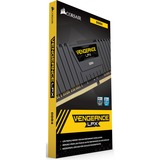 Corsair Vengeance LPX CMK64GX4M2D3600C18 módulo de memoria 64 GB 2 x 32 GB DDR4 3600 MHz, Memoria RAM negro, 64 GB, 2 x 32 GB, DDR4, 3600 MHz, 288-pin DIMM