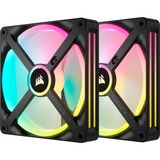 Corsair iCUE LINK QX140 RGB ventilador PWM de 140 mm negro