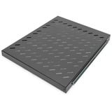 Digitus Baldas extraíbles para armarios de 483 mm (19") gris, Negro, 25 kg, 1U, Turquía, 48,3 cm (19"), 490 mm