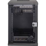 Digitus Set de red SOHO Pro 10" 315x300 mm (AnxP), Armario IT negro