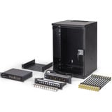 Digitus Set de red SOHO Pro 10" 315x300 mm (AnxP), Armario IT negro
