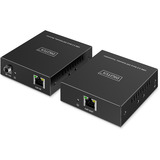 Digitus Set extensor CAT USB 3.2 Gen1, 5Gbps, 100 metros, Extensor USB negro