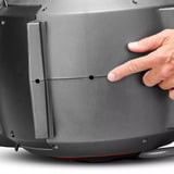 EINHELL 4173773, Soporte para manguera gris/Negro