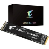 GIGABYTE GP-AG4500G unidad de estado sólido M.2 500 GB PCI Express 4.0 3D TLC NAND NVMe negro, 500 GB, M.2, 5000 MB/s