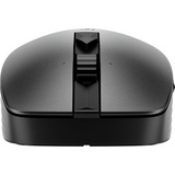HP Ratón inalámbrico multidispositivo 635 negro, Ambidextro, RF Wireless + Bluetooth, 1200 DPI, Negro
