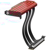 HYTE ACC-HYTE-PCIE50-BR, Cable alargador rojo/Negro