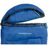 High Peak Saco de dormir tipo manta Vagabond 300 azul/Azul oscuro