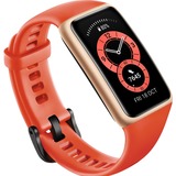 Huawei Band 6 AMOLED Pulsera de actividad 3,73 cm (1.47") Rojo, SmartWatch Rojo dorado, Pulsera de actividad, 3,73 cm (1.47"), AMOLED, 180 mAh, A prueba de agua, Rojo