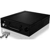 ICY BOX IB-148SSK-B panel bahía disco duro Negro, Chasis intercambiable negro, Negro, Metal, 180 mm, 146 mm, 43 mm, 970 g