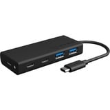 ICY BOX IB-HUB1426-CPD USB 3.2 Gen 1 (3.1 Gen 1) Type-C 5000 Mbit/s Negro, Hub USB negro, USB 3.2 Gen 1 (3.1 Gen 1) Type-C, USB 3.2 Gen 1 (3.1 Gen 1) Type-A, USB 3.2 Gen 1 (3.1 Gen 1) Type-C, 5000 Mbit/s, Negro, Aluminio, Plástico, 60 W