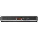 Intenso Magnetic Wireless Powerbank MW5000 Gris, Banco de potencia gris