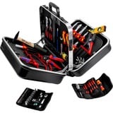 KNIPEX Maletín de herramientas "BIG Twin Move" Elektro, 63 piezas, Kit de herramientas negro