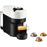 Krups  Nespresso Vertuo Pop Coconut White XN9201, Cafetera de cápsulas negro/blanco