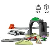LEGO DUPLO Set de Expansión: Túnel y Vías Ferroviarias, Juegos de construcción Juego de construcción, 2 año(s), Plástico, 20 pieza(s), 704 g