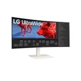 LG 38WR85QC-W pantalla para PC 96,5 cm (38") 3840 x 1600 Pixeles UltraWide Quad HD LCD Blanco, Monitor LED blanco, 96,5 cm (38"), 3840 x 1600 Pixeles, UltraWide Quad HD, LCD, 1 ms, Blanco