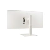 LG 38WR85QC-W pantalla para PC 96,5 cm (38") 3840 x 1600 Pixeles UltraWide Quad HD LCD Blanco, Monitor LED blanco, 96,5 cm (38"), 3840 x 1600 Pixeles, UltraWide Quad HD, LCD, 1 ms, Blanco