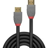 Lindy 36952 cable HDMI 1 m HDMI tipo A (Estándar) Negro gris, 1 m, HDMI tipo A (Estándar), HDMI tipo A (Estándar), 3D, 48 Gbit/s, Negro