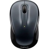 Logitech M325s ratón Viajes Ambidextro RF inalámbrico Óptico 1000 DPI plateado oscuro/Negro, Ambidextro, Óptico, RF inalámbrico, 1000 DPI, Negro