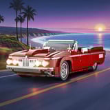 Lumibricks Low Rider - Big Red, Juegos de construcción 