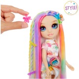 MGA Entertainment Rainbow High Hair Chalk & Style Doll- Amaya (Rainbow), Muñecos Rainbow High Hair Chalk & Style Doll- Amaya (Rainbow), Muñeca fashion, Femenino, 4 año(s), Niño/niña, 280 mm, Multicolor