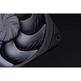 Noctua NF-A12x25 G2 PWM Sx2-PP chromax.black, Ventilador negro