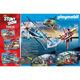 PLAYMOBIL Air Stuntshow estación de servicio, Juegos de construcción 