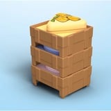 PLAYMOBIL Junior: Puesto de mercado ecológico y montacargas, Juegos de construcción 