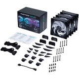 Phanteks PH-F120D30_DRGB_PWM_BK01_3P, Ventilador negro