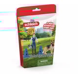Schleich ¡Set de Bolsillo! Operación Policial, Muñecos 