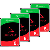 Seagate IronWolf NAS 4 x 8 TB Bundle, Unidad de disco duro 