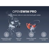 Shokz OpenSwim Pro Auriculares Inalámbrico Banda para cuello Deportes Bluetooth Negro, Rojo rojo/Azul-gris, Inalámbrico, Deportes, 200 - 20000 Hz, 27,3 g, Auriculares, Negro, Rojo