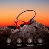 Shokz S710-ST-RD, Auriculares rojo/Azul-gris