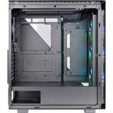 Thermaltake Divider 500 TG ARGB Midi Tower Negro, Cajas de torre negro, Midi Tower, PC, Negro, ATX, micro ATX, Mini-ITX, SPCC, 17 cm