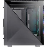 Thermaltake Divider 500 TG ARGB Midi Tower Negro, Cajas de torre negro, Midi Tower, PC, Negro, ATX, micro ATX, Mini-ITX, SPCC, 17 cm