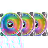 Thermaltake Riing Quad 14 RGB Carcasa del ordenador Ventilador 14 cm Blanco blanco, Ventilador, 14 cm, 500 RPM, 1400 RPM, 26,1 dB, 60,17 cfm