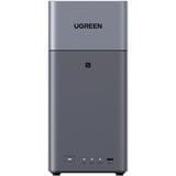 UGREEN DH2300 + 2x 6 TB Seagate IronWolf HDD Paquete, NAS negro