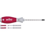 Wiha Destornillador rojo/Gris