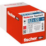 fischer Tornillo para aglomerado PowerFast II 8,0x120 cabeza avellanada TX 