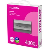 ADATA SD810-4000G-CSG, Unidad de estado sólido plateado