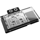 Alphacool Core RX 9070 XT Aorus Elite, Refrigeración por agua transparente/Cromado