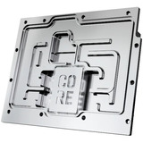 Alphacool Core RX 9070 XT Aorus Elite, Refrigeración por agua transparente/Cromado