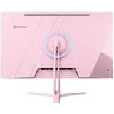 Arozzi Nova 27T2K180, Monitor de gaming rosa neón