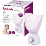 Beurer 60503, Sauna facial blanco/Rosa