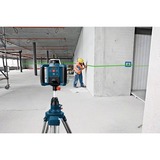 Bosch 0 601 061 700 nivelador láser y alineador Nivel de línea 300 m 532 nm (< 5 mW), Láser rotativo azul, 300 m, 0,1 mm/m, 5°, 600 RPM, Verde, 3R