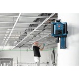 Bosch 0 601 061 700 nivelador láser y alineador Nivel de línea 300 m 532 nm (< 5 mW), Láser rotativo azul, 300 m, 0,1 mm/m, 5°, 600 RPM, Verde, 3R