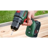 Bosch 0 603 9D7 106 taladro 1900 RPM Sin llave 1,3 kg Negro, Verde, Taladro/destornillador verde/Negro, Taladro de pistola, Sin llave, Sin escobillas, Negro, Verde, 1,3 cm, 1900 RPM